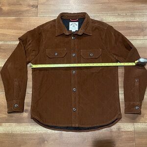 Iron & Resin insulated corduroy shirt jacket